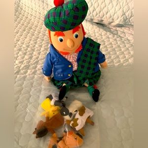 Old McDonald Had A Farm story doll